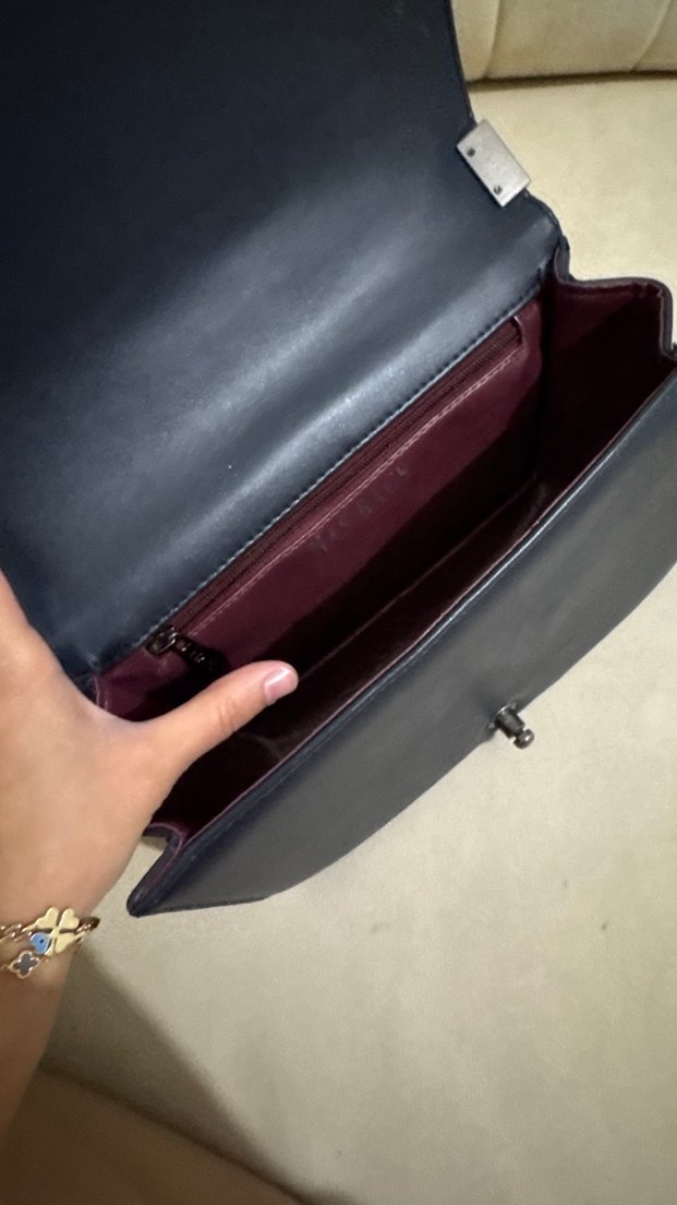 Lacivert nas bag çanta - Görsel 4