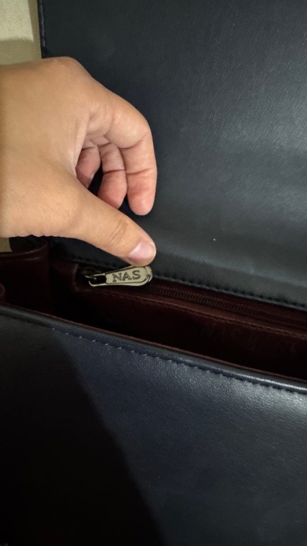 Lacivert nas bag çanta - Görsel 3