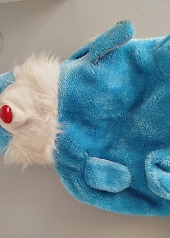 Mavi Peluş çanta
