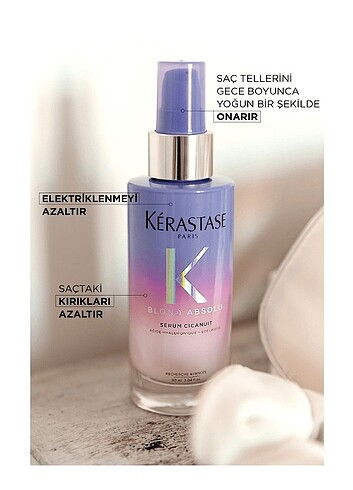  Beden Renk Kerastase Blond Absolu Serum Cicanuit Sarı Saçlar İçin Gece Bakı