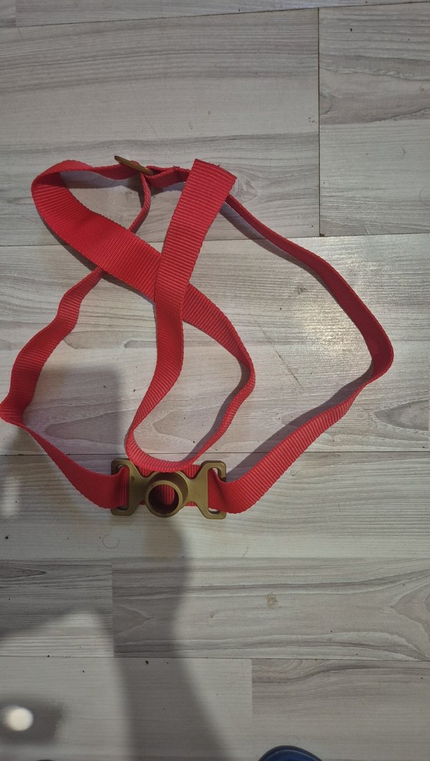 Kırmızı  bando flama taşıma Kayışı - Görsel 2