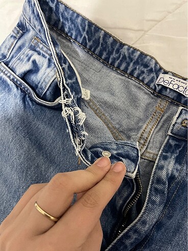 44 Beden lacivert Renk bol paça jean/kot pantalon
