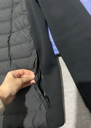 Siyah Adidas Kapüşonlu Erkek Mont - Görsel 3