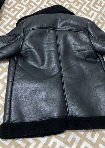 Stradivarius deri ceket - Görsel 4