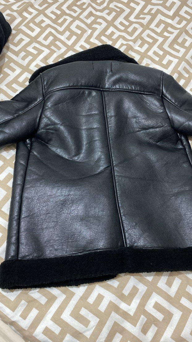 Stradivarius deri ceket - Görsel 4