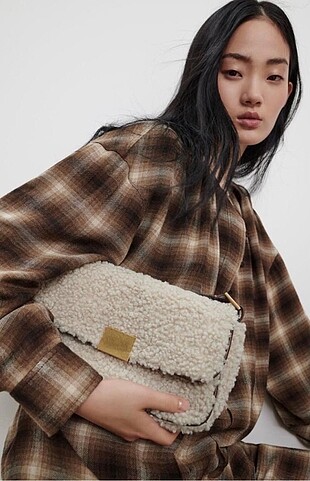 Zara teddy çanta