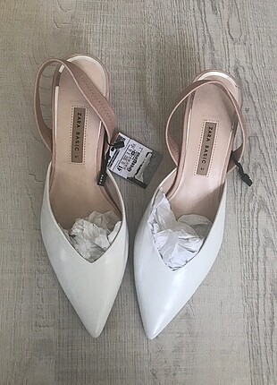 Zara beyaz 41 numara sıfır