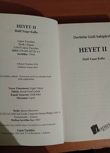  Beden Heyet II