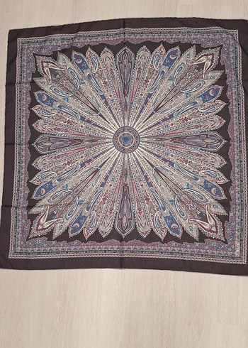 Kadın Çok Renkli Bohem Eşarp - Görsel 2