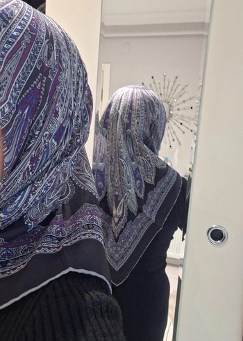 Kadın Çok Renkli Bohem Eşarp - Görsel 3