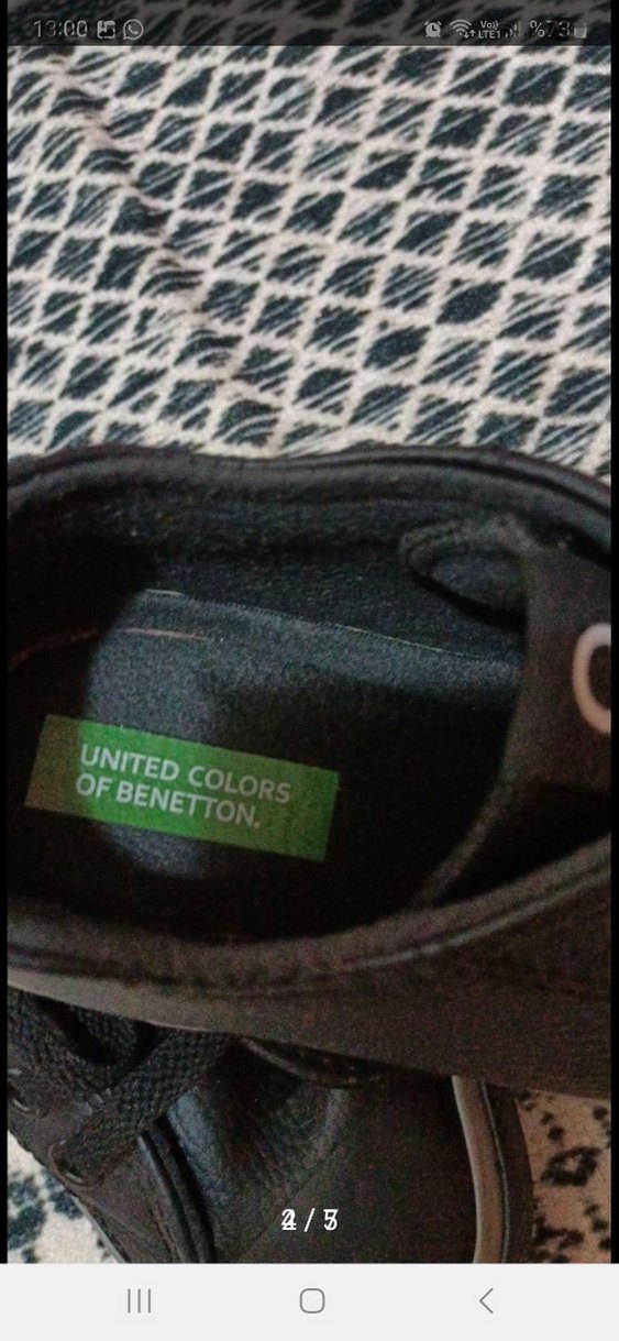 Siyah Kadın Spor Ayakkabı - Görsel 4