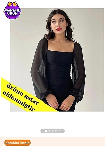 s Beden siyah Renk Prenses kollu siyah kalem elbise s beden