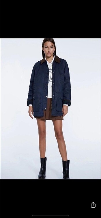 Stradivarius STRADİVARİUS MUMLU PARKA