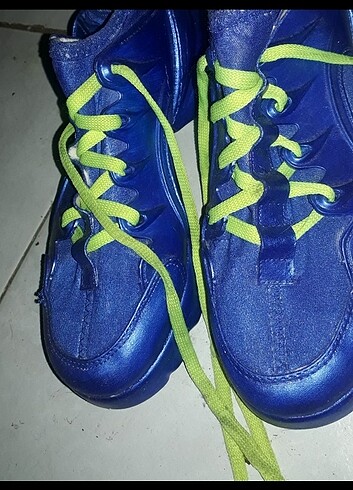 36 Beden Mavi Spor Ayakkabı