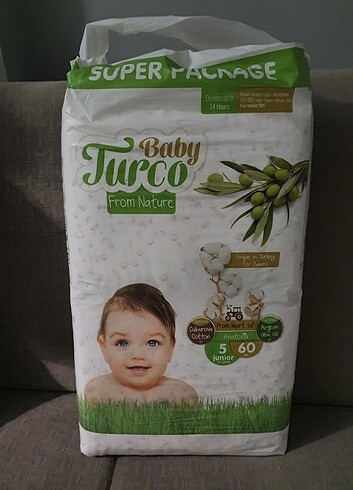 Baby Turco 5 numara/ 60 adet