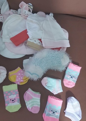 60 parça r kiz bebek eşyaları çoğu sifir 0.6 ay arası - Görsel 14