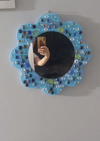 Mavi Çerçeveli Dekoratif Ayna - Görsel 8