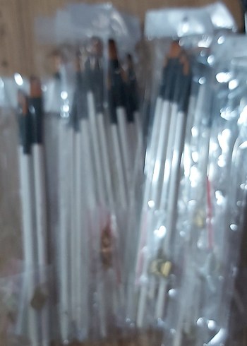 Beyaz Saplı Makyaj Fırça Seti - Görsel 5