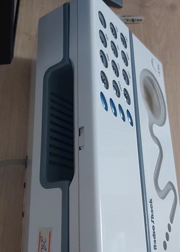 Beyaz RadioShack Masa Telefonu Saatli - Görsel 2