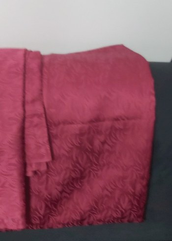 Pembe Desenli 2 adet perde - Görsel 3