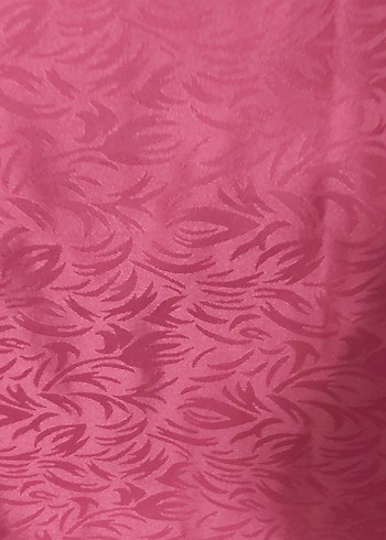 Pembe Desenli 2 adet perde - Görsel 7