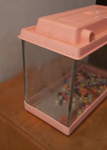 Beden Renk Pastel Pembe Makyaj Organizer Kutusu