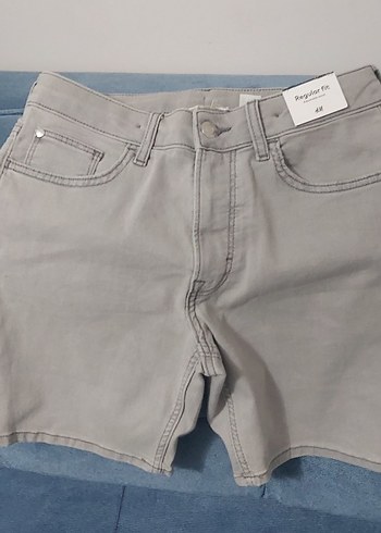 Gri Düğmeli Erkek Kot Pantolon sıfirdir - Görsel 3