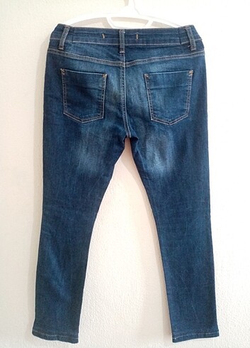 Denim&Co Vintage Kot Pantolon Normal Bel Skinny Normal Paça 