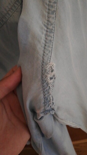 38 Beden mavi Renk H&M gömlek 