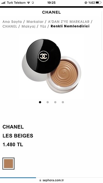 Chanel bronzer makyaj malzemesi