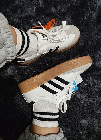 #adidas #sambae #beyaz&siyah