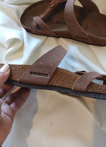 39 Beden kahverengi Renk #birkenstock #mayari #taba #süet