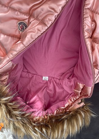 Kız Bebek Parlak Pembe Kürklü Tulumu - Görsel 3