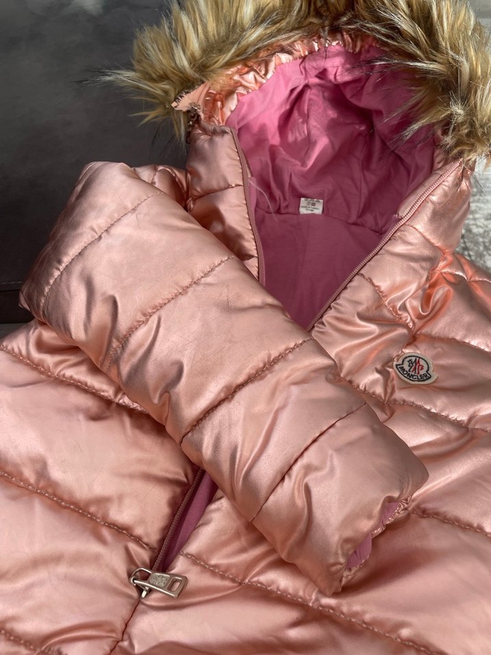 Kız Bebek Parlak Pembe Kürklü Tulumu - Görsel 5