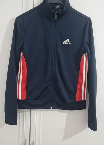 Adidas Kızlar için Lacivert Fermuarlı Ceket