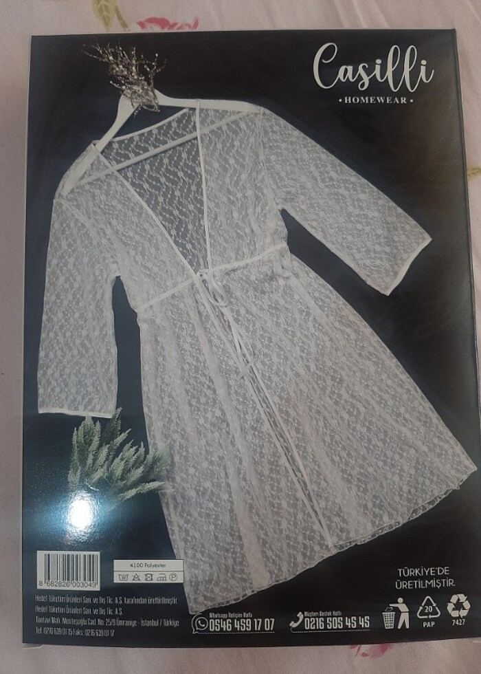 Beyaz Gelin Sabahlığı - Görsel 2