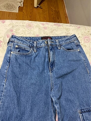 Mavi Jeans kot kargo pantolon