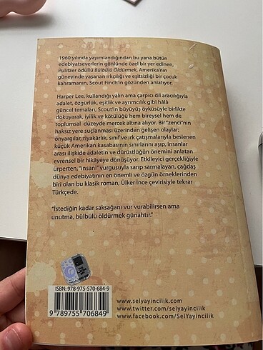  Bülbülü Öldürmek- Harper Lee