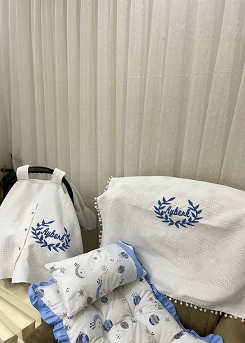 Kişiye özel bebek pusey seti - Görsel 4