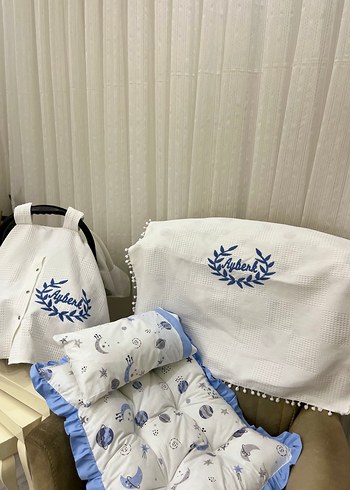 Kişiye özel bebek pusey seti - Görsel 2