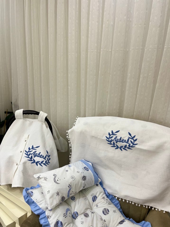 Kişiye özel bebek pusey seti - Görsel 4