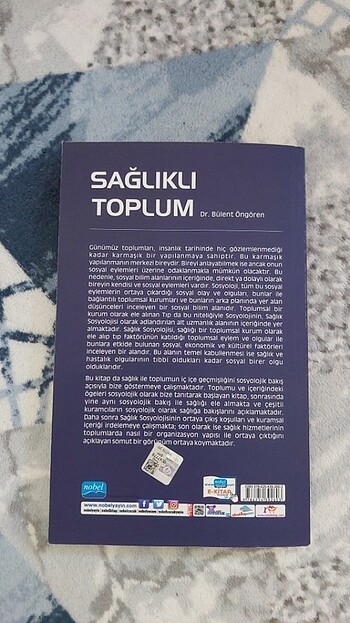  Sosyoloji kitabı sağlıklı toplum 