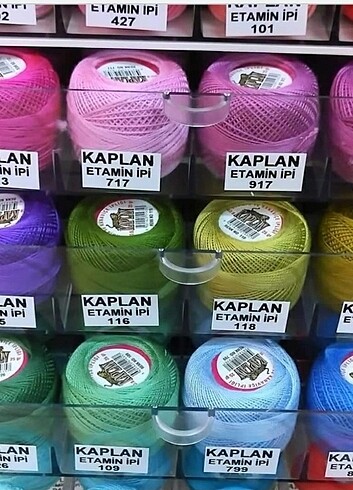  Kaplan No.8 Etamin/ Kanaviçe İpi