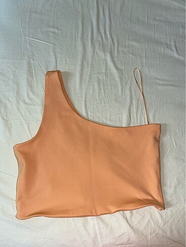 Tek omuz crop