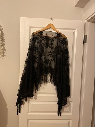 Tül pareo abaya kimono