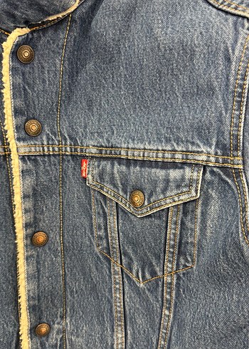 LEVİS ORİGİNAL TRUCKER CEKET MONT İÇİ KÜRKLÜ - Görsel 4