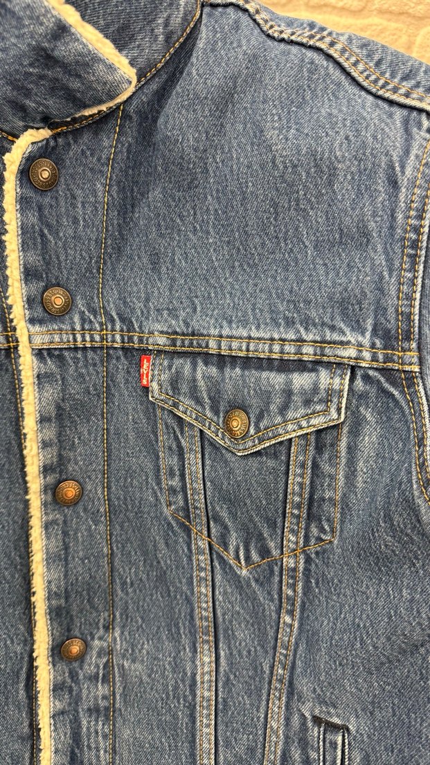 LEVİS ORİGİNAL TRUCKER CEKET MONT İÇİ KÜRKLÜ - Görsel 4