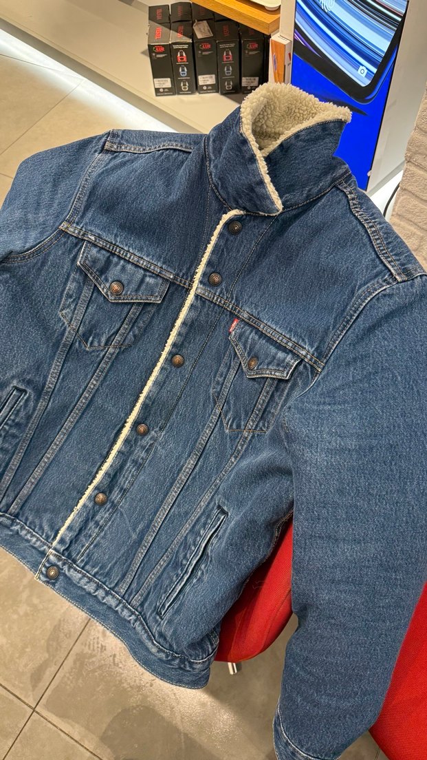 LEVİS ORİGİNAL TRUCKER CEKET MONT İÇİ KÜRKLÜ - Görsel 5