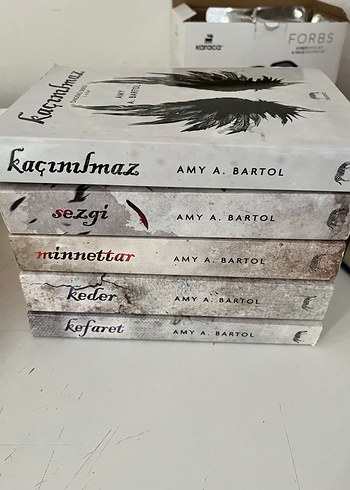 Amy A. Bartol öngörü serisi 5 Kitap Set kaçınılmaz sezgi keder
