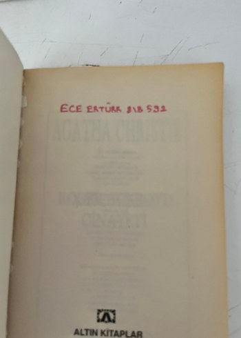 Agatha Christie - Roger Ackroyd Cinayeti